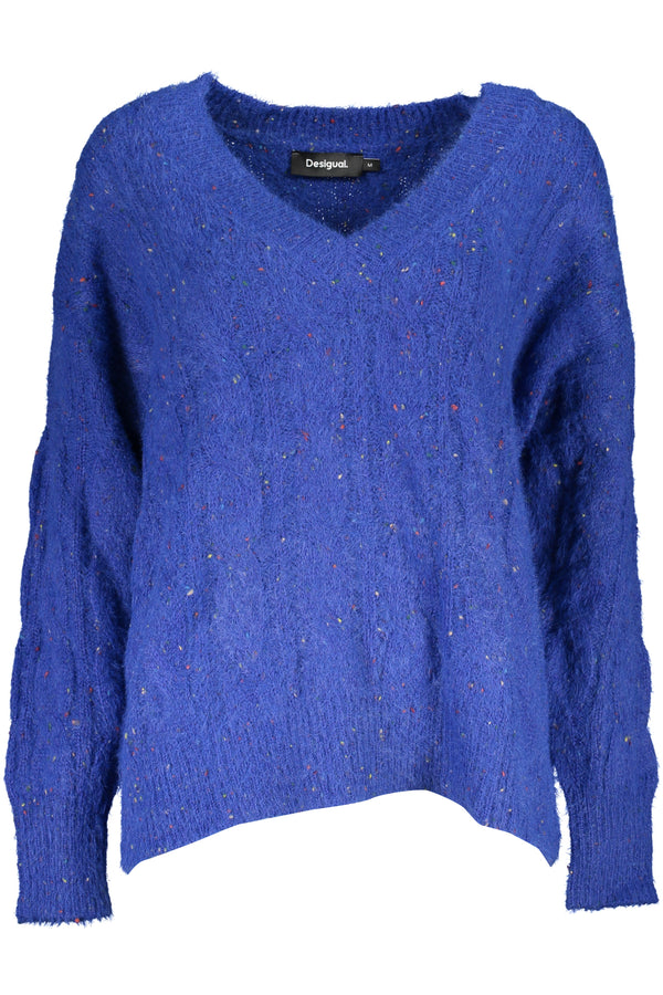 Desigual Sweaters Femme Bleu - stylesgateway