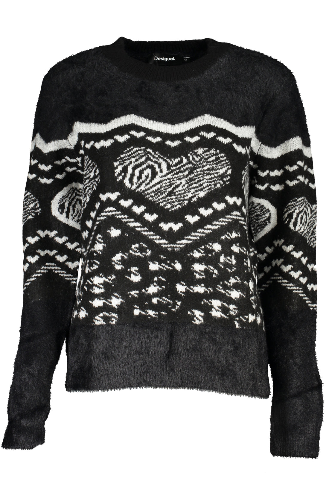 Desigual Sweaters Femme Noir - stylesgateway