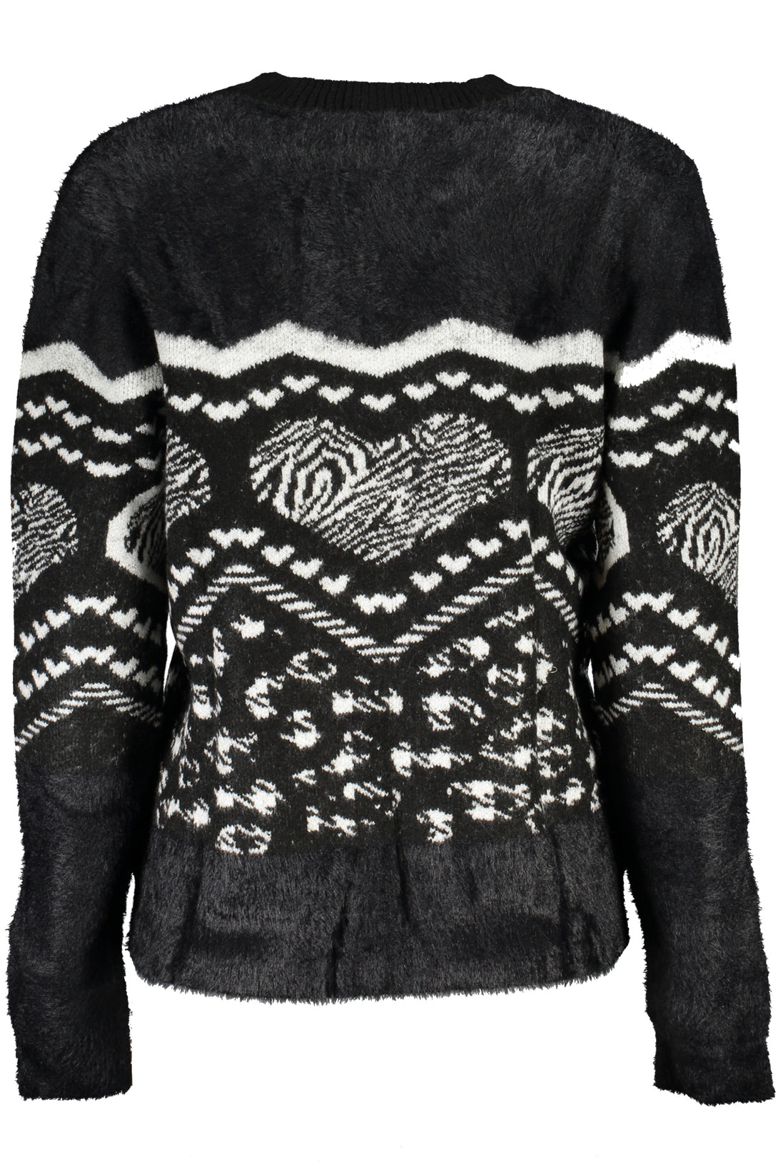 Desigual Sweaters Femme Noir - stylesgateway