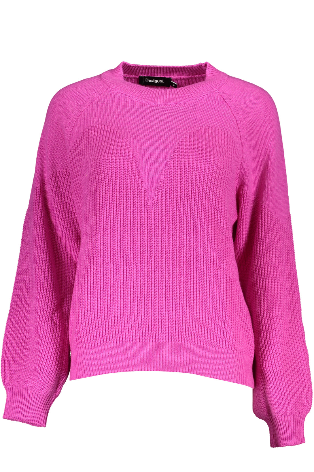 Desigual Sweaters Femme Rose - stylesgateway
