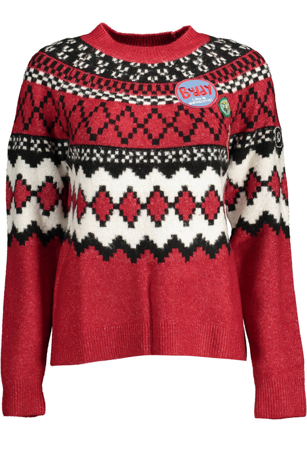 Desigual Sweaters Femme Rouge - stylesgateway