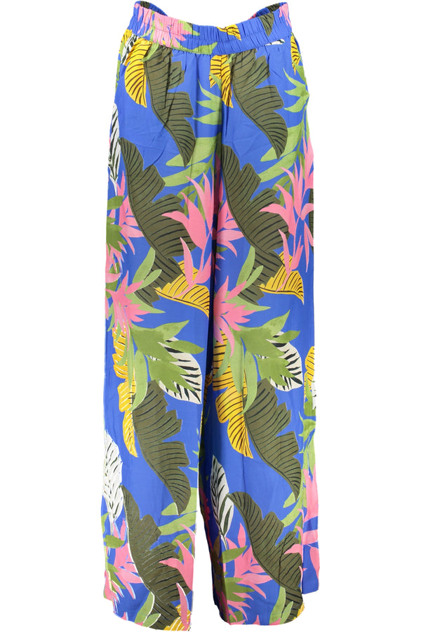 Desigual Pantalons Femme Bleu - stylesgateway