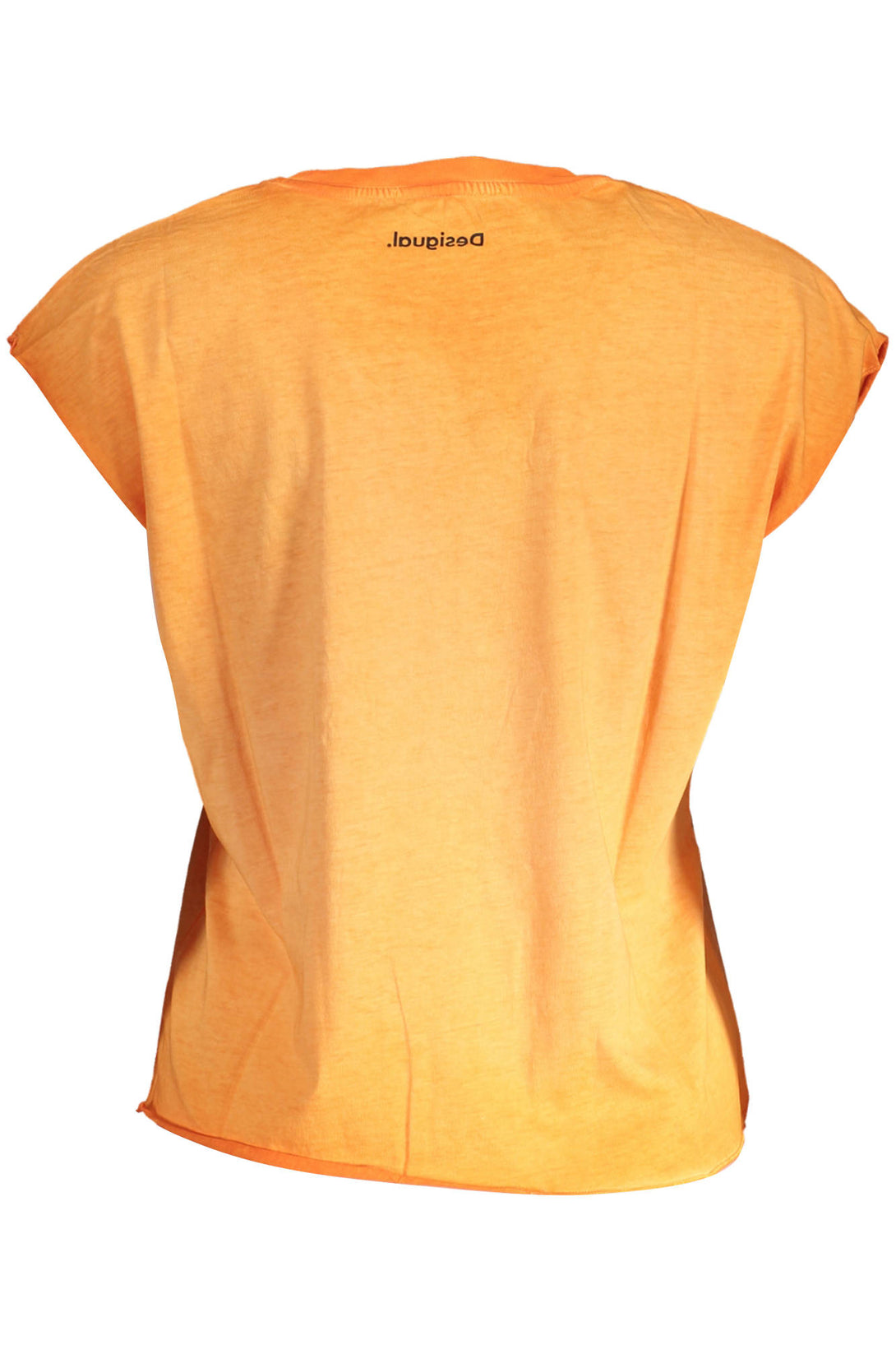 Desigual T-shirts Femme Orange - stylesgateway