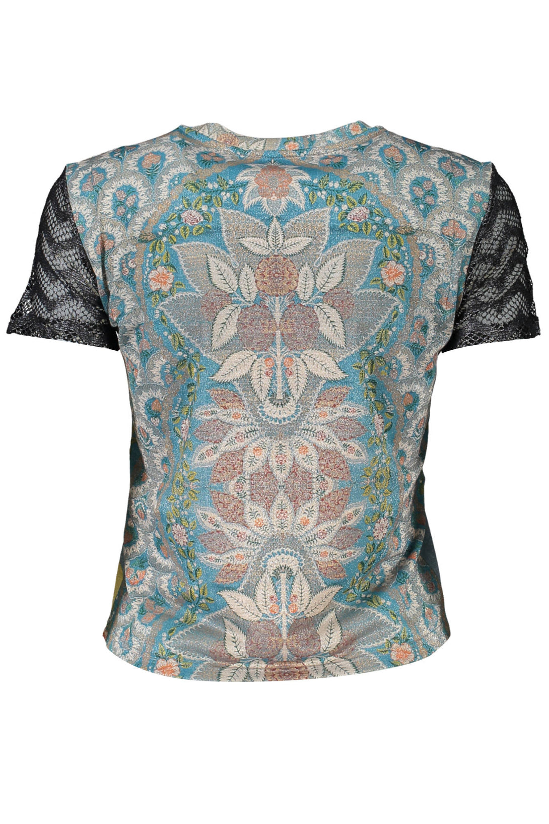 Desigual T-shirts Femme Bleu Ciel - stylesgateway
