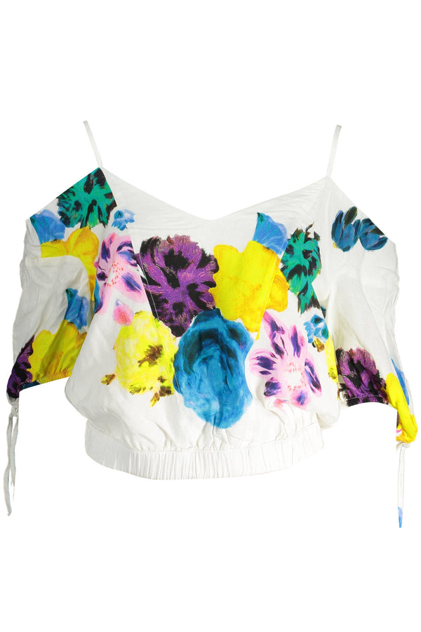 Desigual T-shirts Femme Blanc - stylesgateway