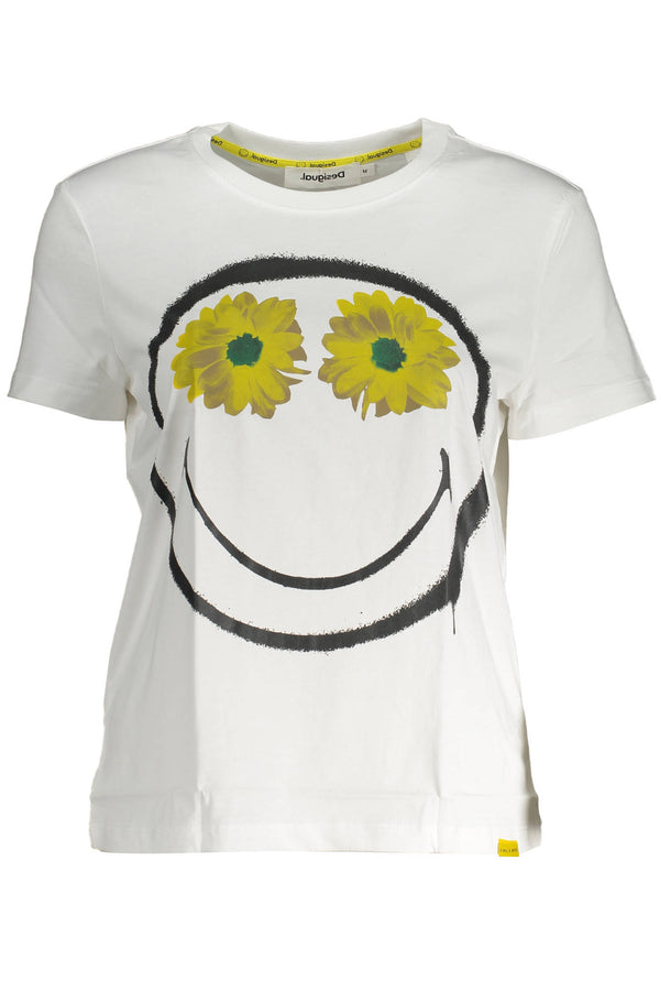 Desigual T-shirts Femme Blanc - stylesgateway