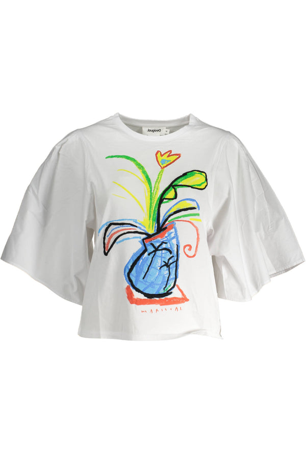 Desigual T-shirts Femme Blanc - stylesgateway