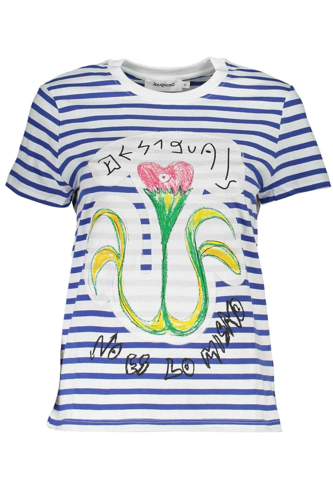 Desigual T-shirts Femme Bleu - stylesgateway