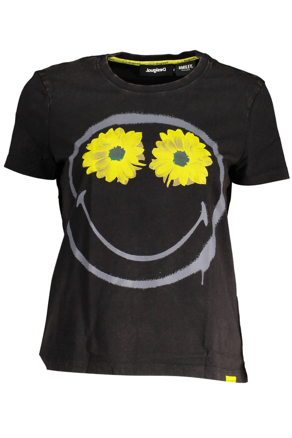 Desigual T-shirts Femme Noir - stylesgateway
