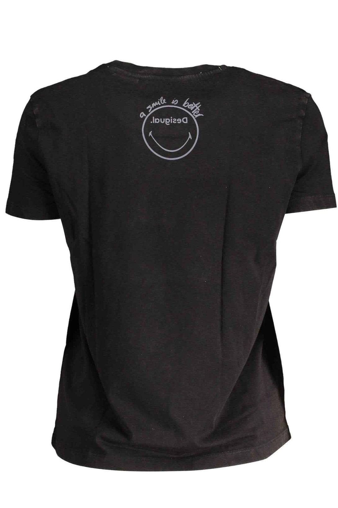 Desigual T-shirts Femme Noir - stylesgateway
