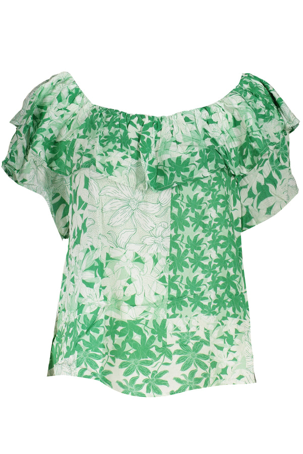 Desigual T-shirts Femme Vert - stylesgateway
