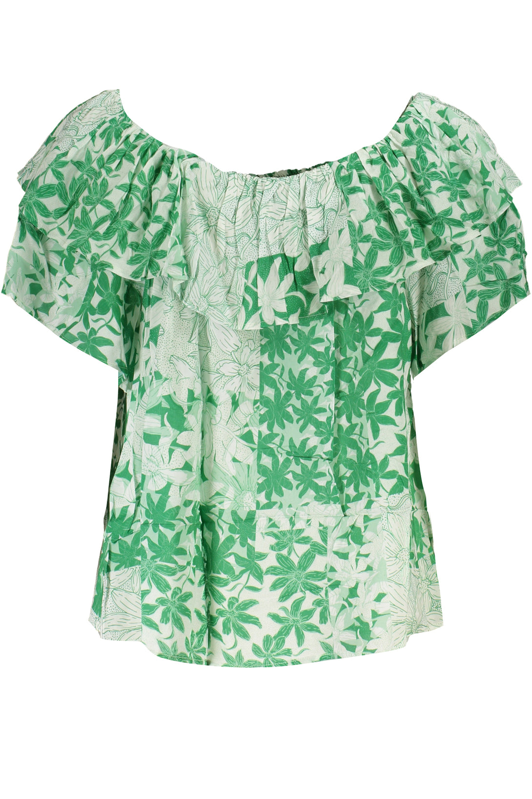 Desigual T-shirts Femme Vert - stylesgateway