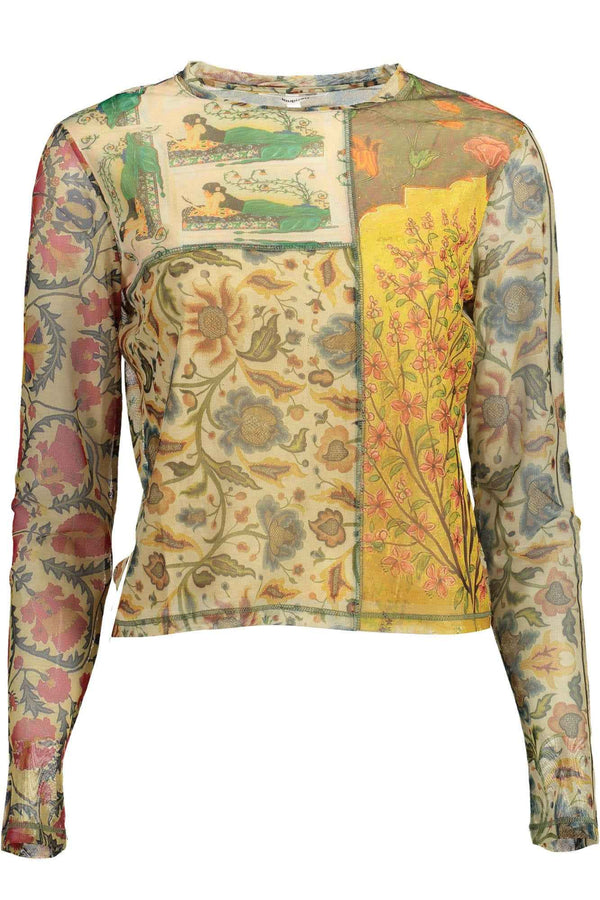 Desigual T-shirts Femme Beige - stylesgateway