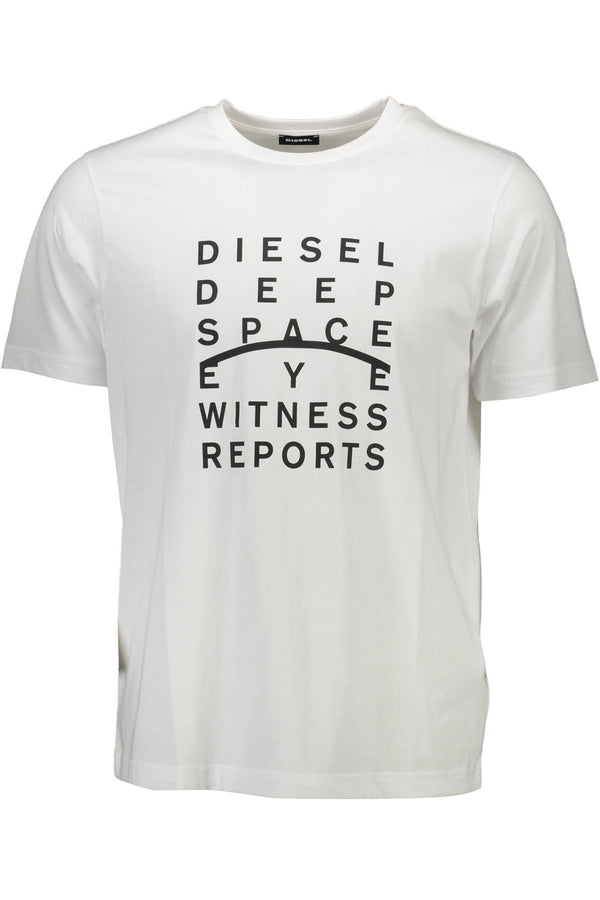 Diesel T-shirts Homme Blanc - stylesgateway