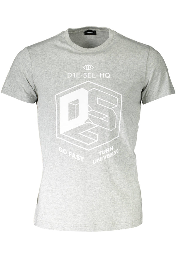Diesel T-shirts Homme Gris - stylesgateway