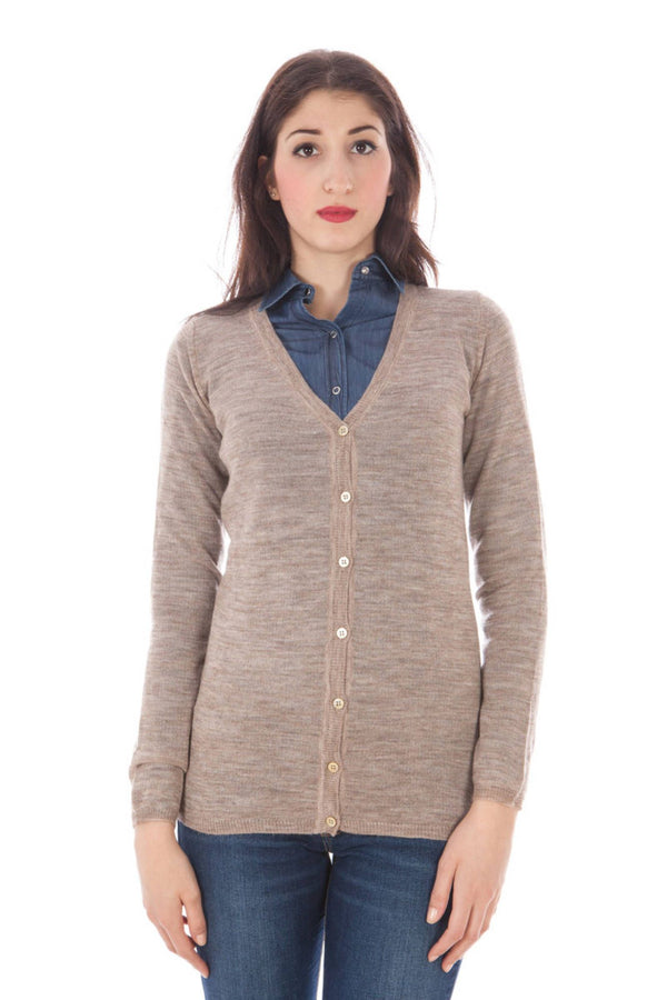 Fred Perry Sweaters Femme Beige - stylesgateway