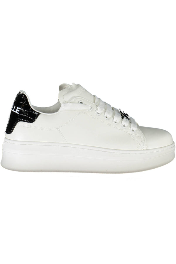 Gaelle Paris Baskets Femme Blanc - stylesgateway