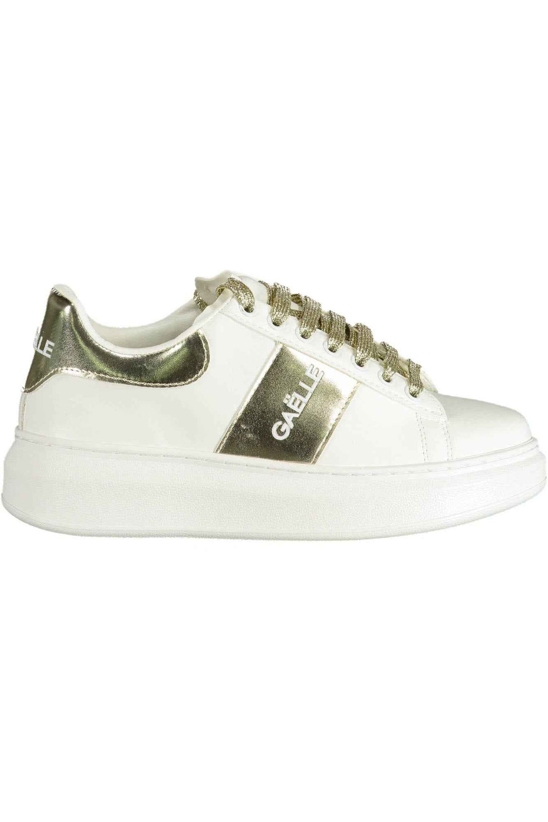 Gaelle Paris Baskets Femme Blanc - stylesgateway