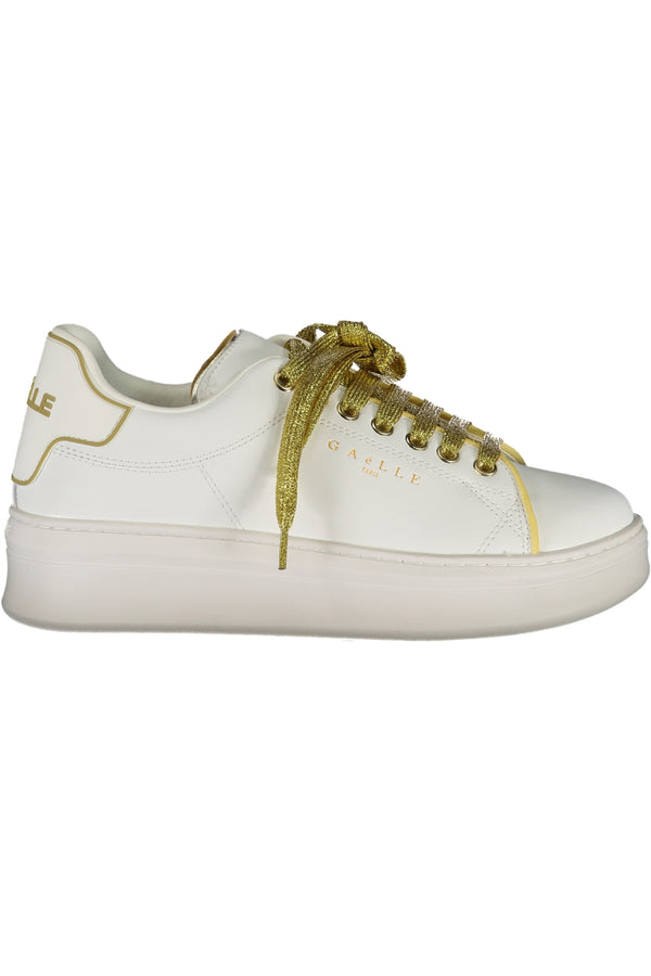 Gaelle Paris Baskets Femme Blanc - stylesgateway