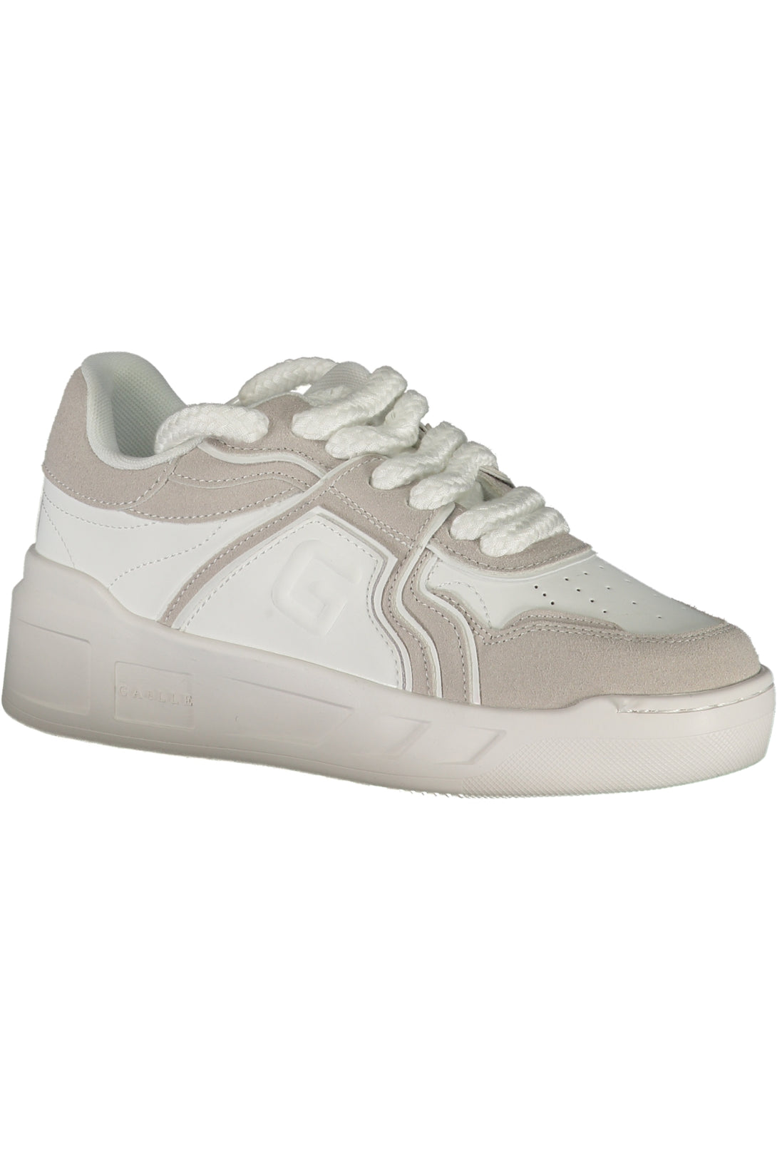 Gaelle Paris Baskets Femme Blanc - stylesgateway