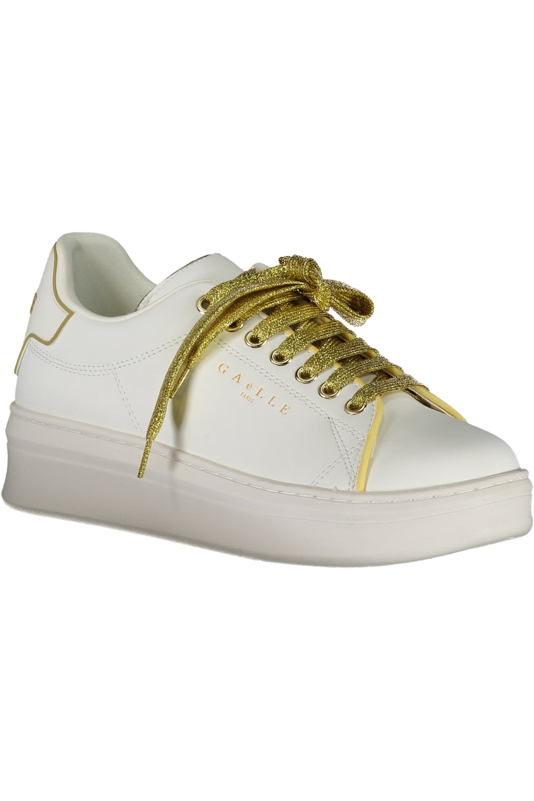 Gaelle Paris Baskets Femme Blanc - stylesgateway