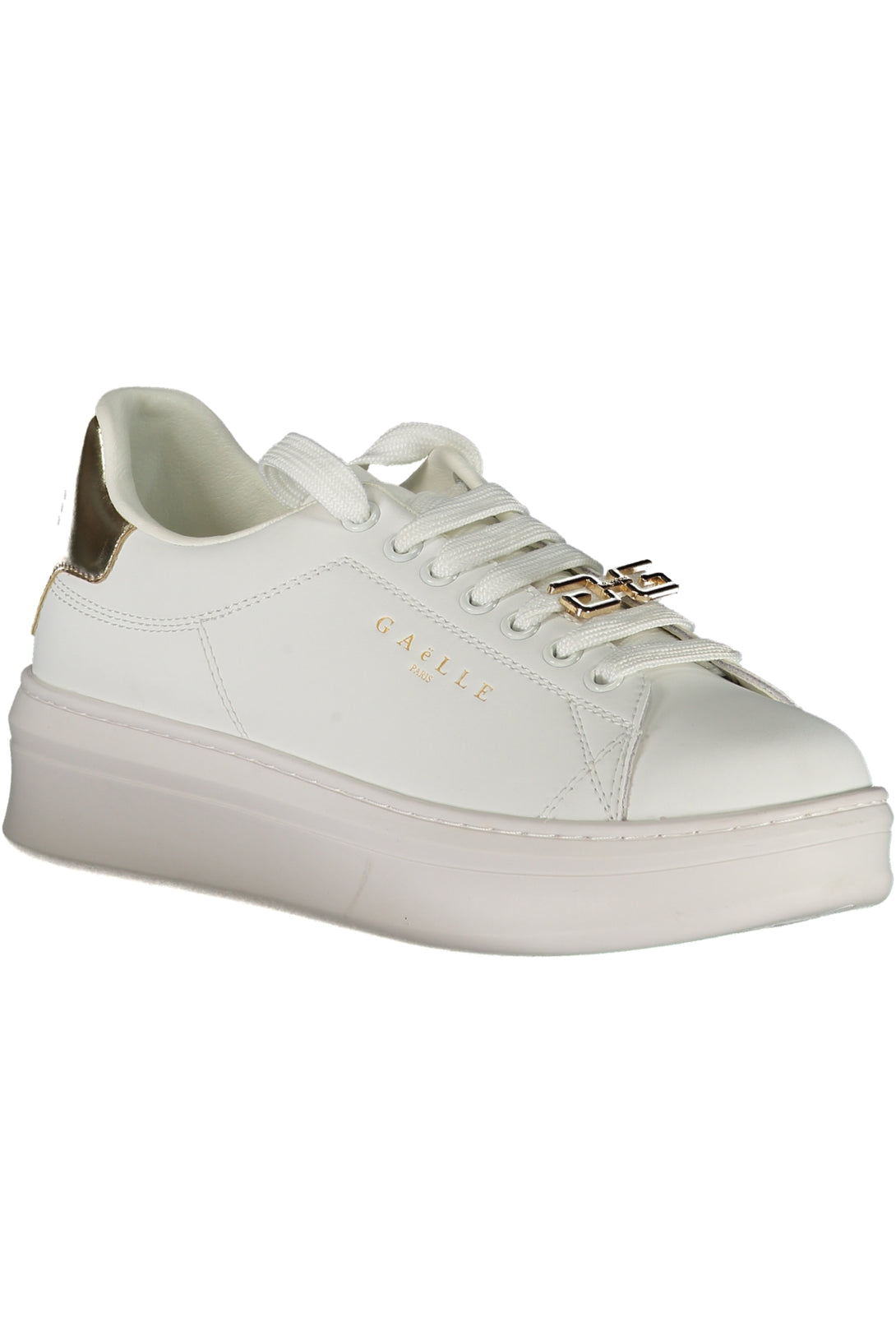 Gaelle Paris Baskets Femme Blanc - stylesgateway