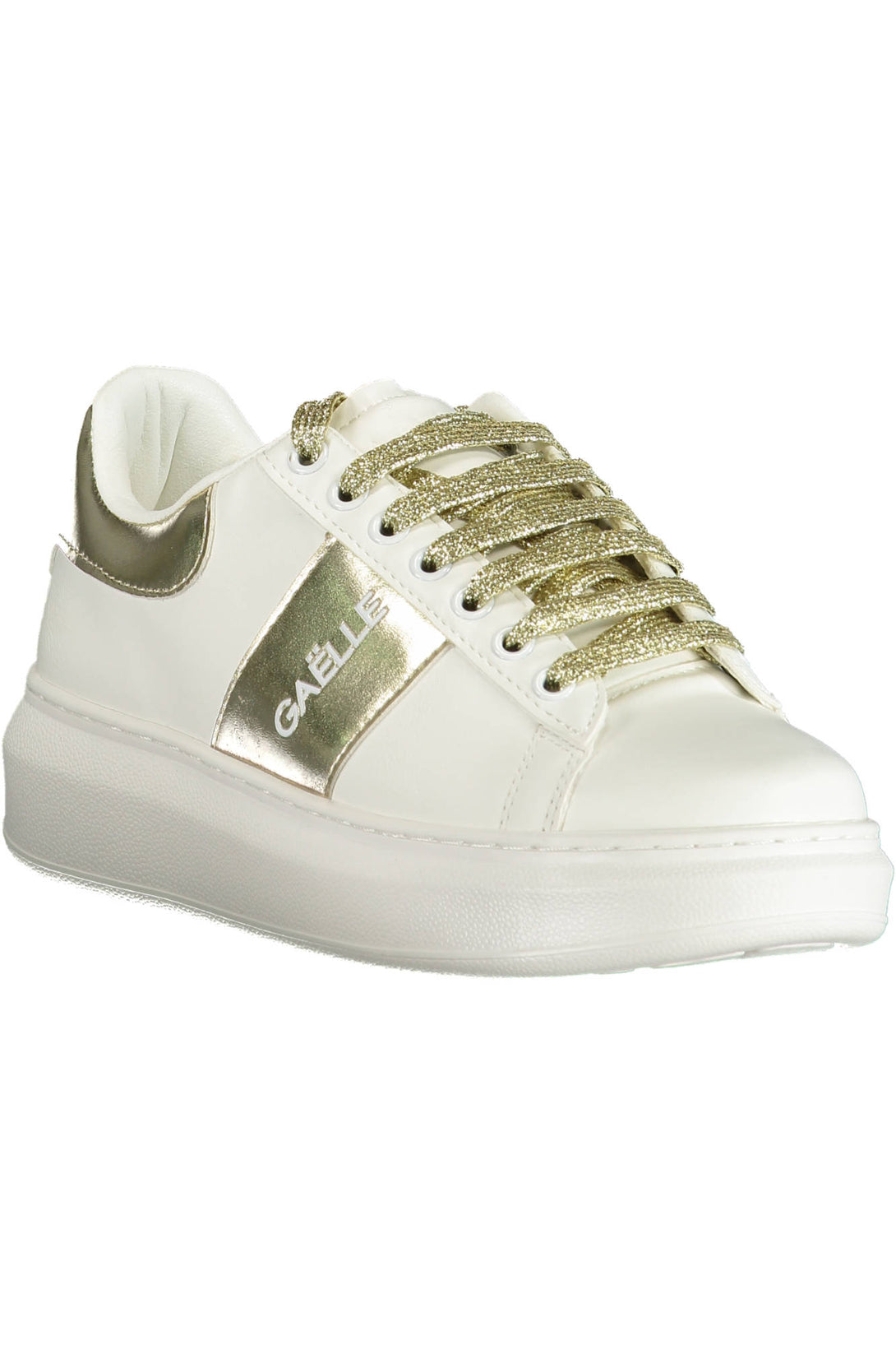 Gaelle Paris Baskets Femme Blanc - stylesgateway