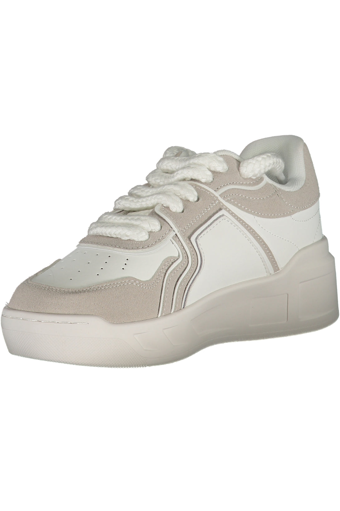 Gaelle Paris Baskets Femme Blanc - stylesgateway