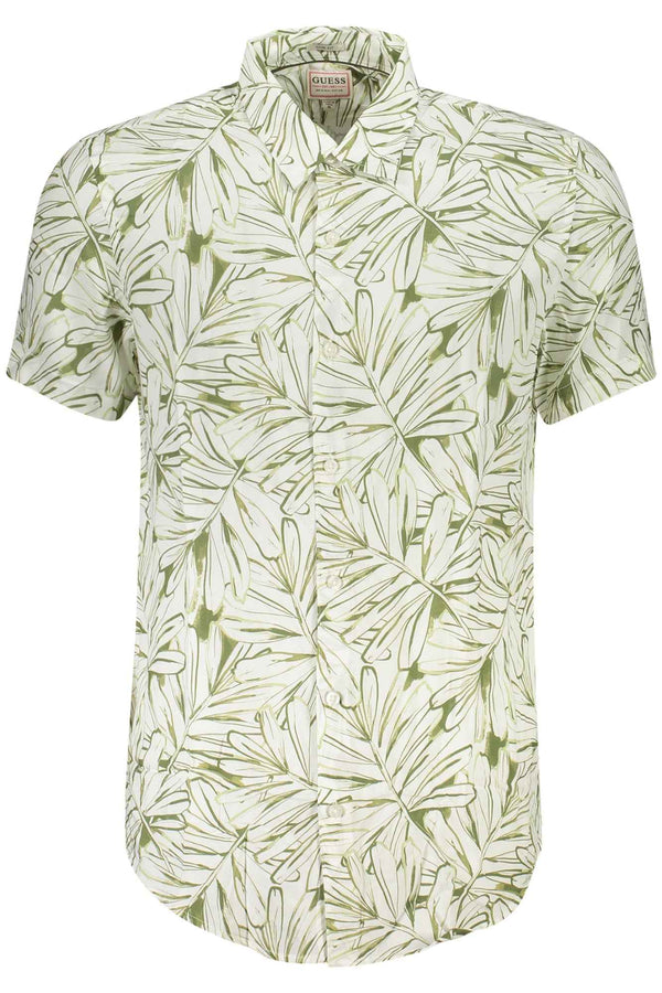 Guess Jeans Chemises Homme Blanc