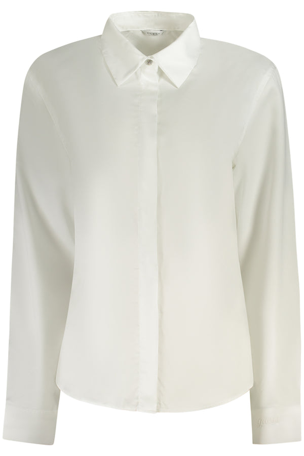 Guess Jeans Chemises Femme Blanc - stylesgateway