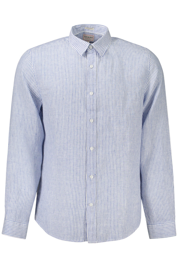 Guess Jeans Chemises Homme Bleu - stylesgateway