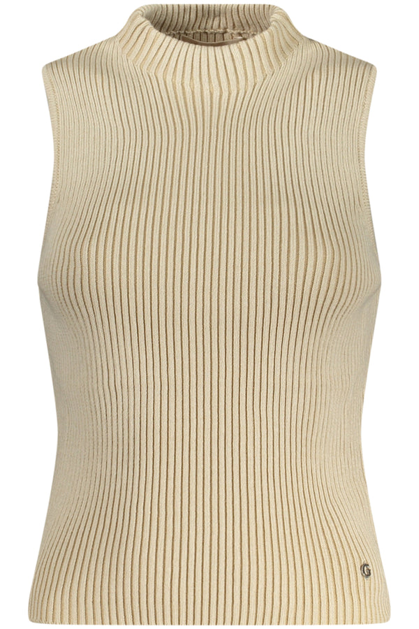 Guess Jeans Chemises Femme Beige - stylesgateway