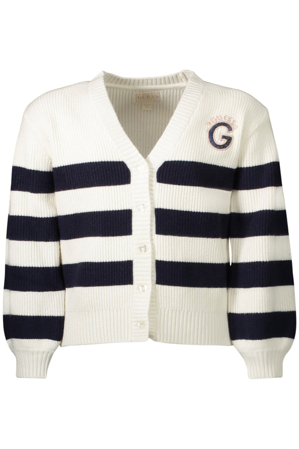 Guess Jeans Sweaters Fille Blanc - stylesgateway
