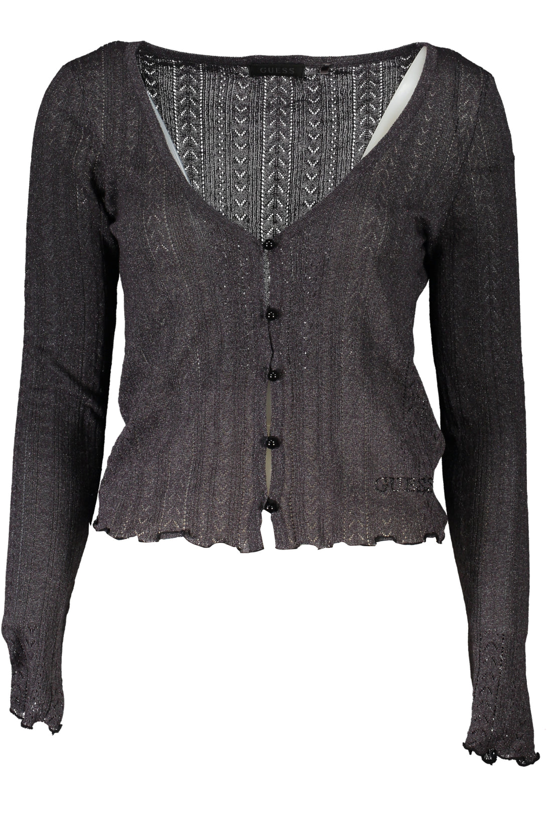 Guess Jeans Sweaters Femme Gris - stylesgateway