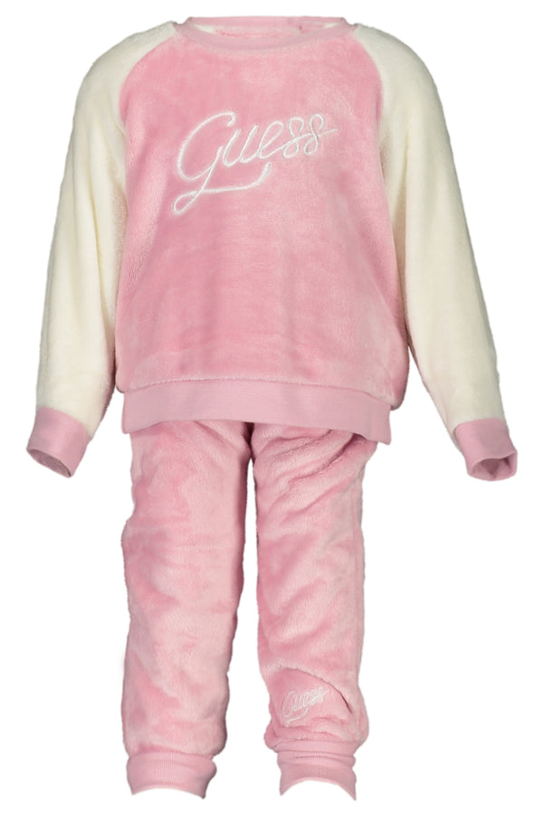 Guess Jeans Sweatshirts Fille Rose - stylesgateway