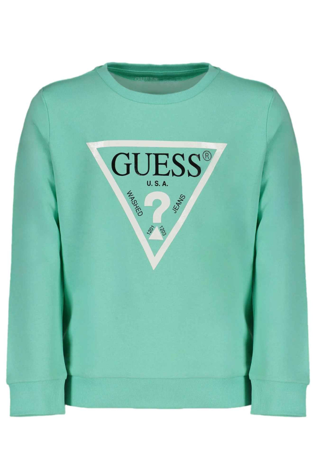 Guess Jeans Sweatshirts Garçon Vert - stylesgateway