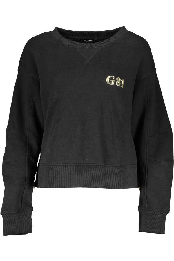 Guess Jeans Sweatshirts Femme Noir - stylesgateway
