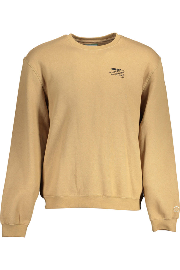 Guess Jeans Sweatshirts Homme Beige - stylesgateway