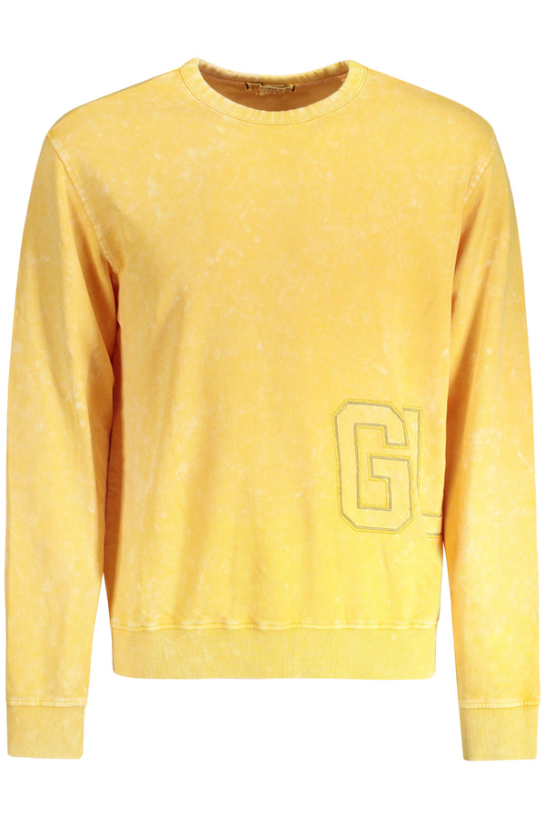 Guess Jeans Sweatshirts Homme Jaune - stylesgateway