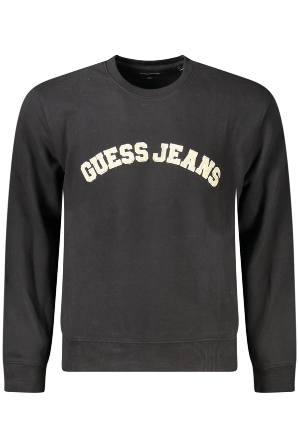 Guess Jeans Sweatshirts Homme Noir - stylesgateway