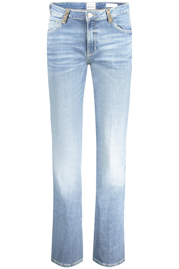 Guess Jeans Jeans Femme Bleu Ciel - stylesgateway