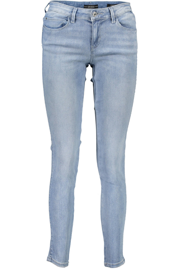 Guess Jeans Jeans Femme Bleu Ciel - stylesgateway