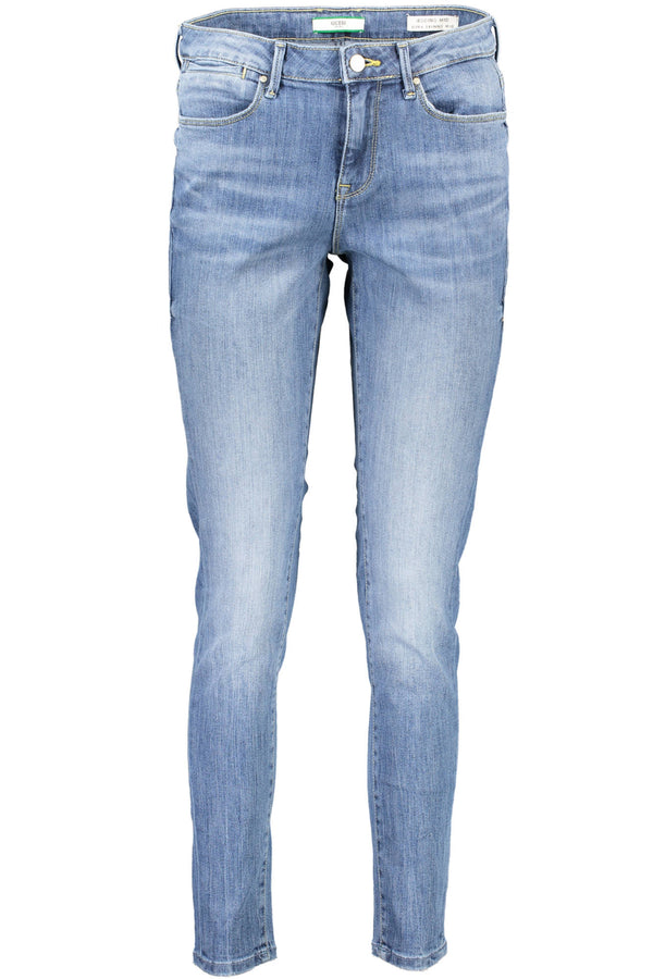 Guess Jeans Jeans Femme Bleu Ciel - stylesgateway