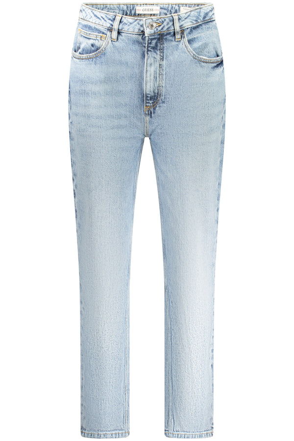 Guess Jeans Jeans Femme Bleu Ciel - stylesgateway