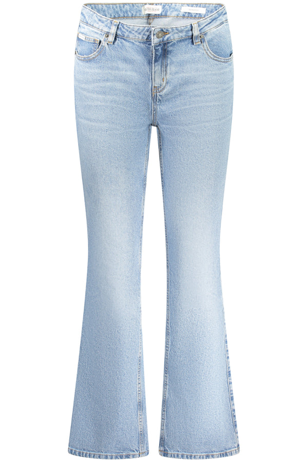 Guess Jeans Jeans Femme Bleu Ciel - stylesgateway