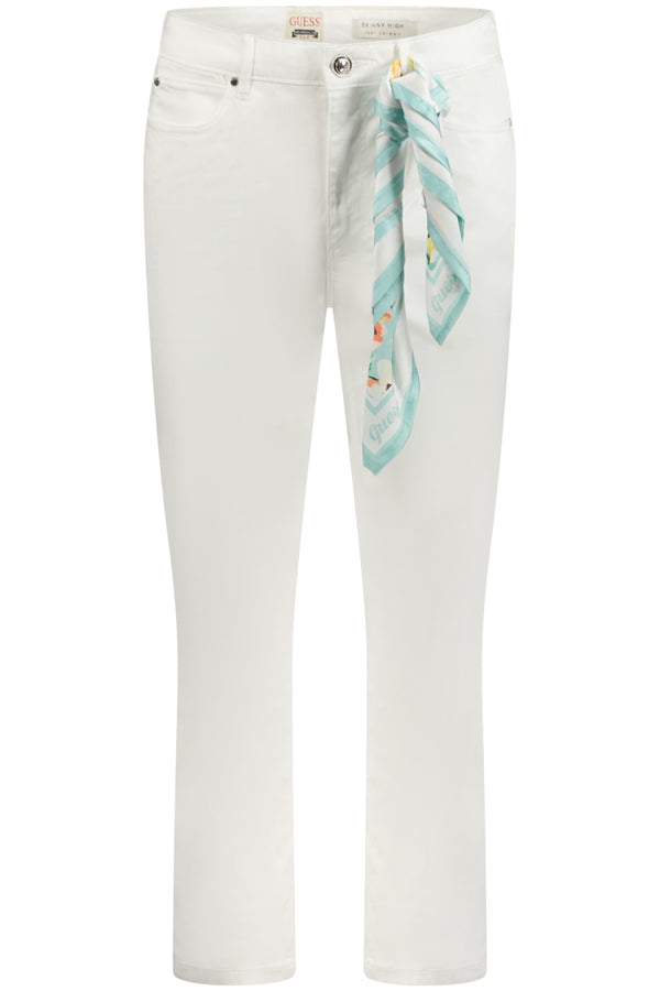 Guess Jeans Jeans Femme Blanc - stylesgateway