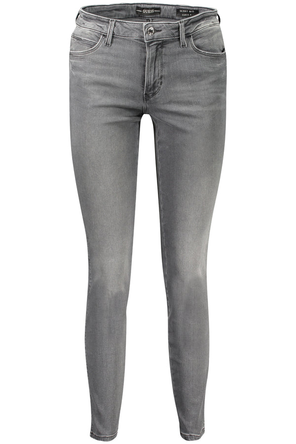 Guess Jeans Jeans Femme Gris - stylesgateway