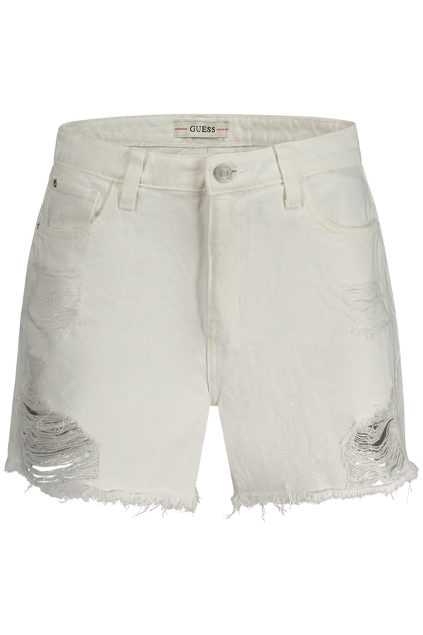 Guess Jeans Short Femme Blanc - stylesgateway