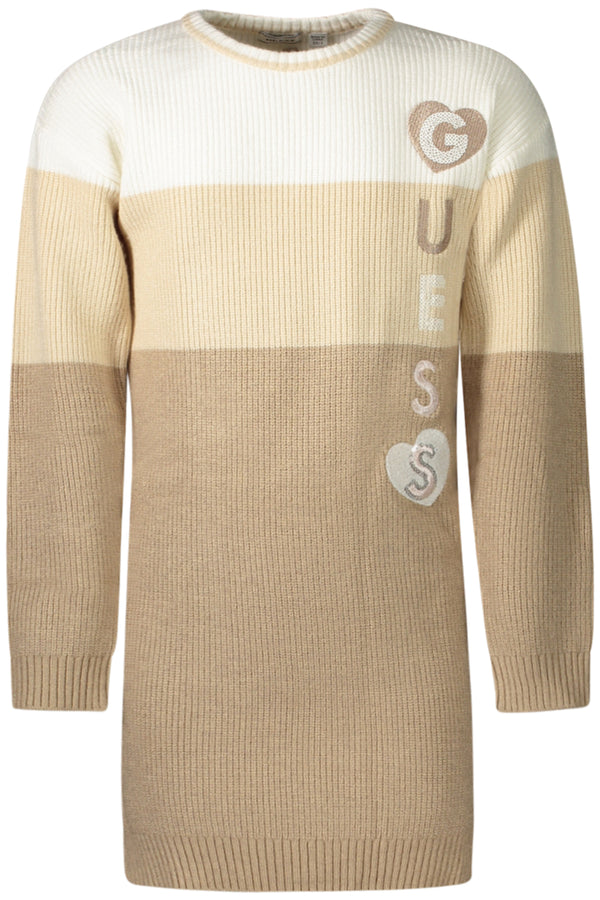 Guess Jeans Sweaters Fille Beige - stylesgateway