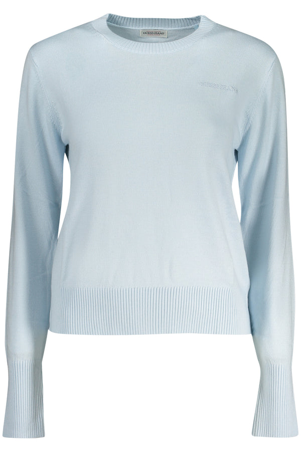 Guess Jeans Sweaters Femme Bleu Ciel - stylesgateway